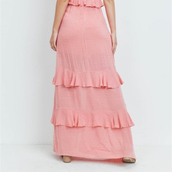 BOHO BABE TEXTURED MAXI DRESS - Picture 5 of 7